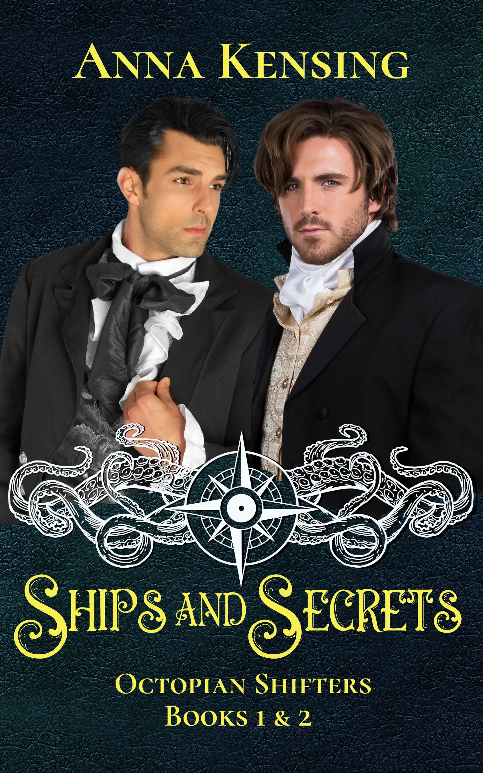Cover for Ships and Secrets boxed set by Anna Kensing